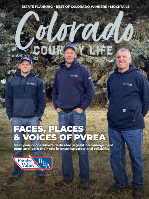 January 2025 Colorado Country Life Magazine cover image