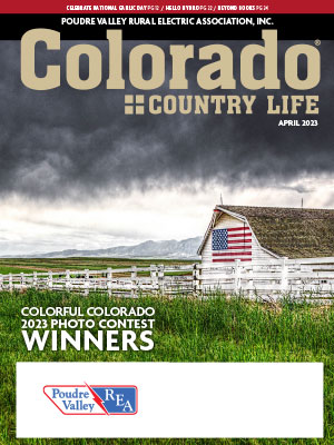 April 2023 Colorado Country Life Magazine cover image