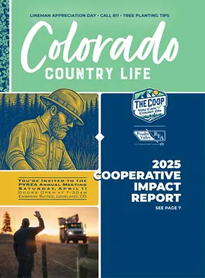 April 2026 Colorado Country Life Magazine cover image