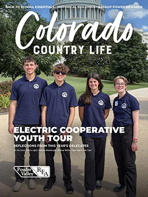 August 2026 Colorado Country Life Magazine cover image