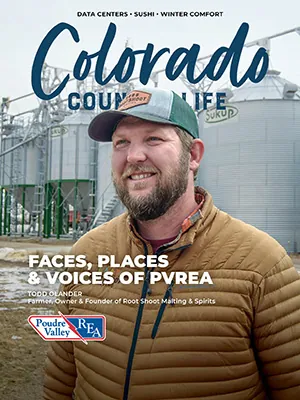 February 2025 Colorado Country Life Magazine cover image