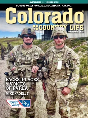 November 2024 Colorado Country Life Magazine cover image