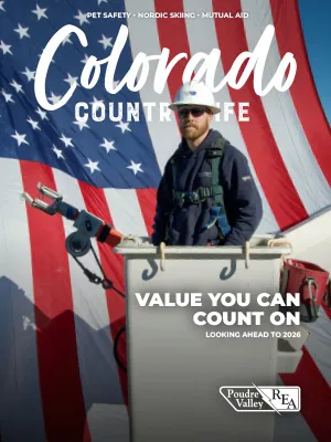 November 2025 Colorado Country Life Magazine cover image