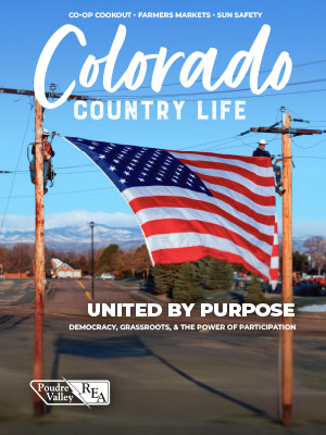 July 2025 Colorado Country Life Magazine cover image