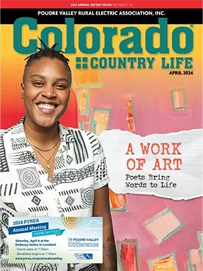 April 2024 Colorado Country Life Magazine cover image