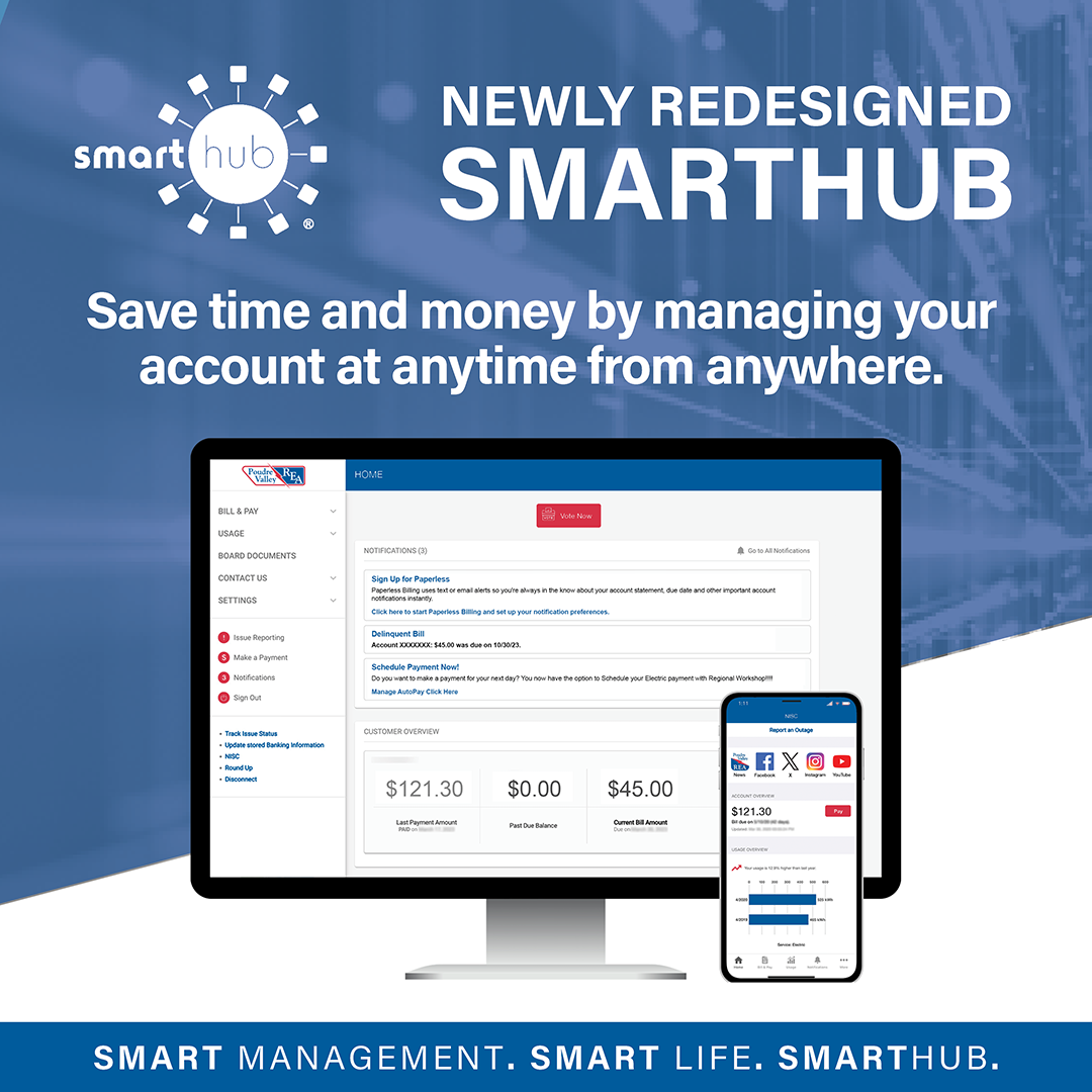 Newly Redesigned SmartHub