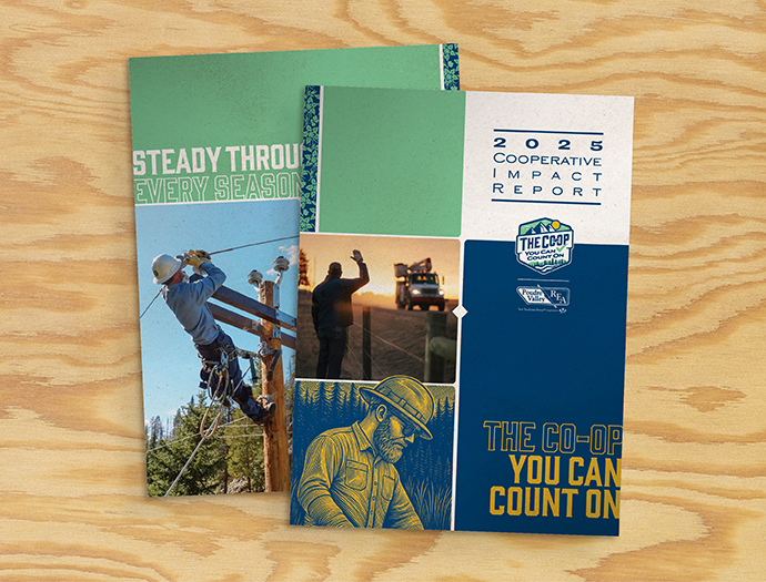 PVREA Annual Report Front and Back Cover