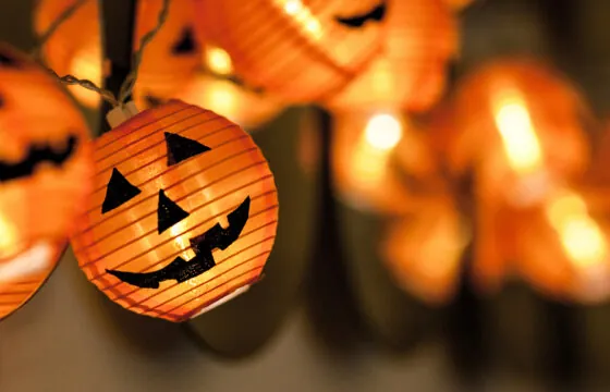 Spooky energy savings - Halloween lamp decorations