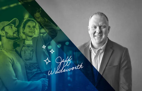 CEO Viewpoint web header - Jeff Wadsworth and father and daughter.