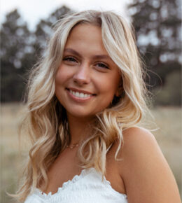 Justine Jaros Headshot 2025 Scholarship Winner