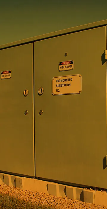 Safety Corner - Green Padmount Transformer Box