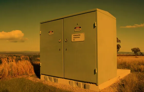 Safety Corner - Green Padmount Transformer Box